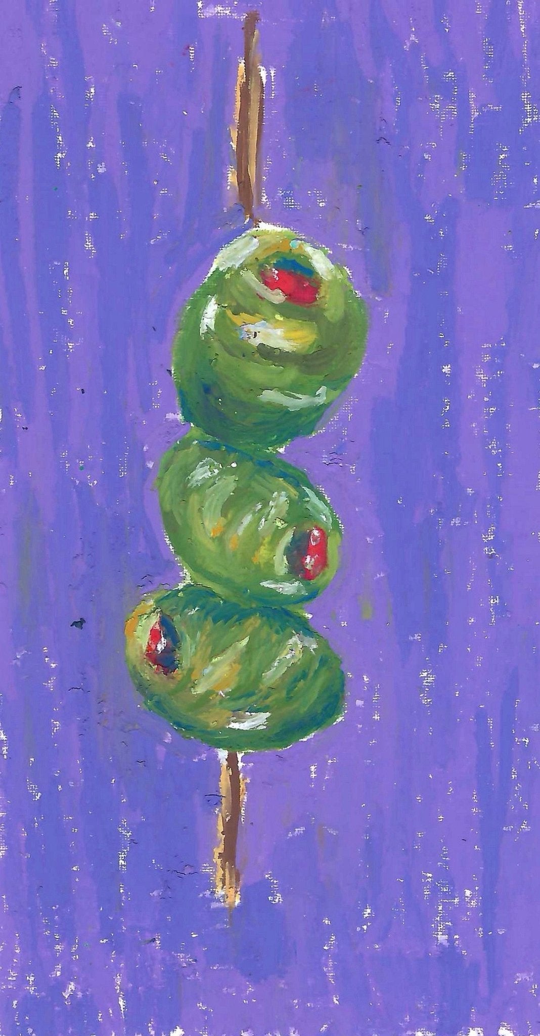 Game Night Trio | Martini, Olive Skewer & Billiard Balls Archival Print Set - shelby nicole